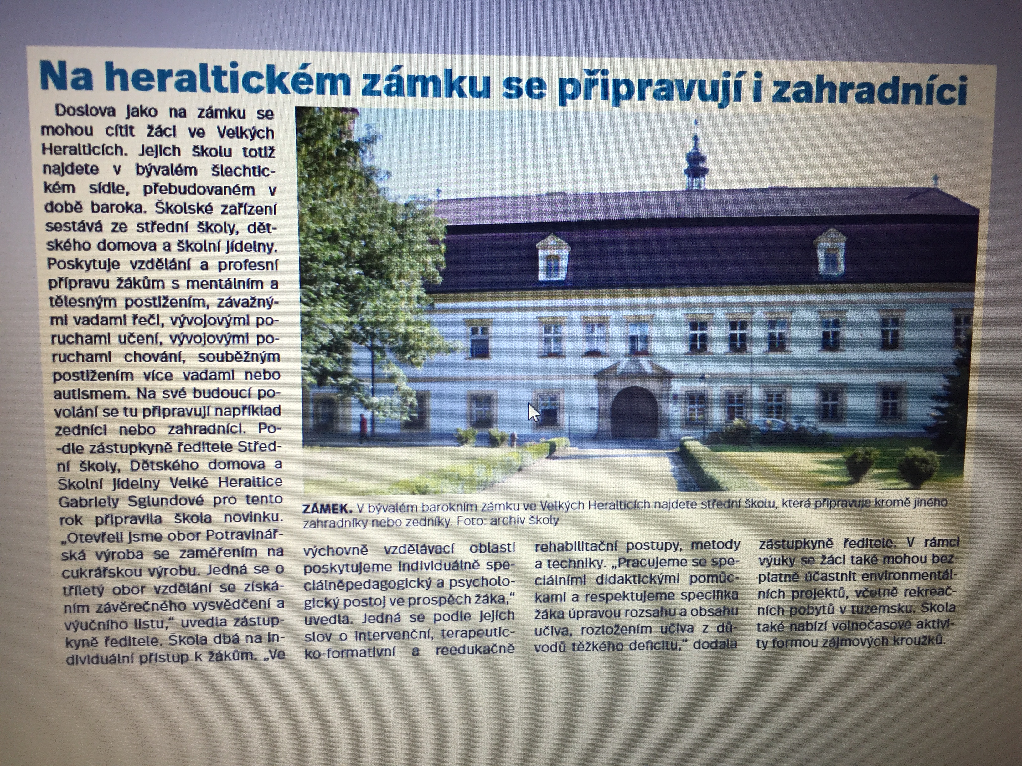 Zámek Velké Heraltice